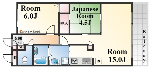 ワコーレヴィータ森北町の間取り