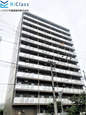 大石川サニーハイツの外観|外観は落ち着いています