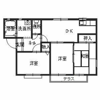 【間取り】 | パークコート