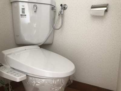 【トイレ】 | コーポ福島 | 清潔感のあるトイレです