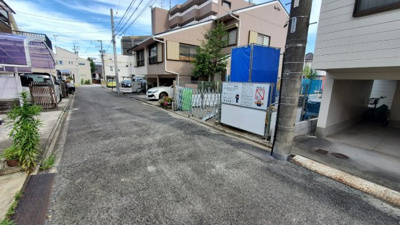 【前面道路含む現地写真】 | 南区笠寺町第３期　１号棟〈仲介手数料無料〉笠寺小　本城中