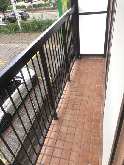 【バルコニー】 | 杉並ハイツ | 広々としたバルコニーです