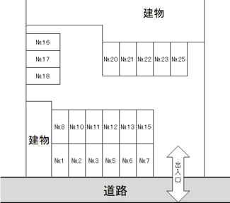 【間取り】 | ダイゼンパーキング