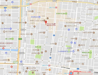 【地図】 | アドバンス上町台Ⅱクレイドル