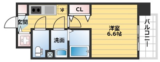 【間取り】 | アドバンス上町台Ⅱクレイドル