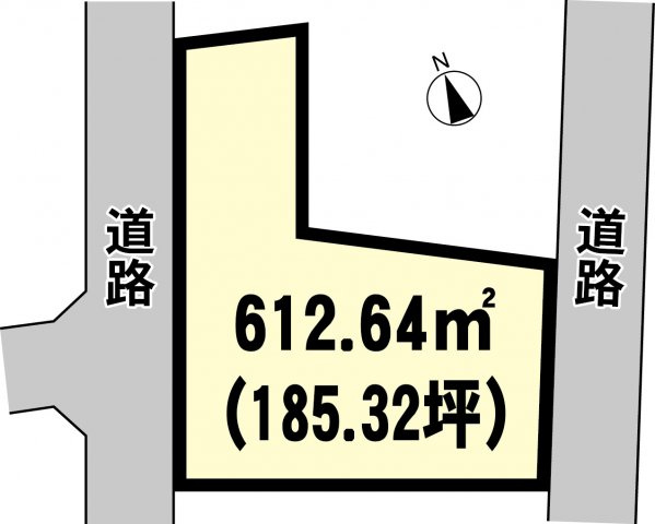 【区画図】 | 戸頭2丁目貸地