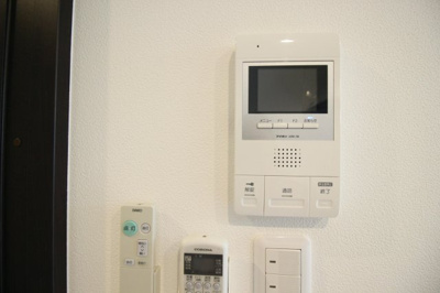 【セキュリティ】 | グランデロート久宝寺 | モニター付きインターホン