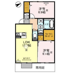【間取り】 | カーサ　ワイオリ