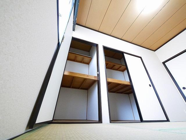エガリテハイツAの収納|収納豊富です