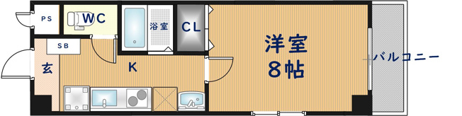【間取り】 | グランディ小阪