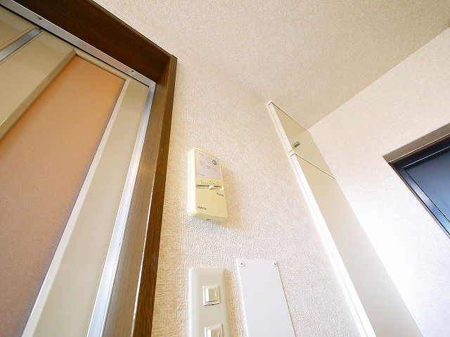 シティパレスあやめ池Ｐ８の玄関|明るい色合いです