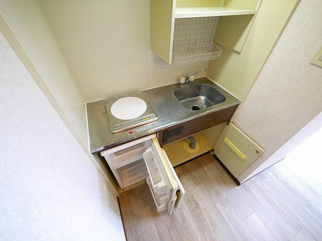 シティパレスあやめ池Ｐ８のキッチン|使いやすいキッチンです