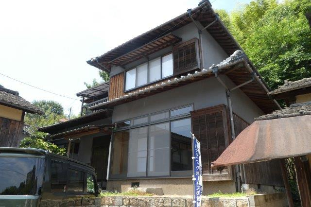 倉敷市松島の一戸建ての外観