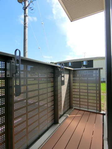 ベアーワンのバルコニー