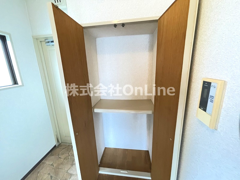 グリーンハウスの収納
