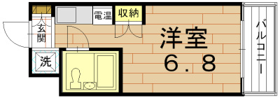 プラネシア京都（旧：スバル星の子）の間取り