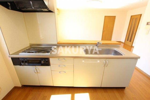 ティアコートＢＭＢ（バンバ）のキッチン|現況と異なる場合があります。