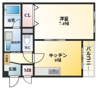 【間取り】 | ウエストヴィラージュ