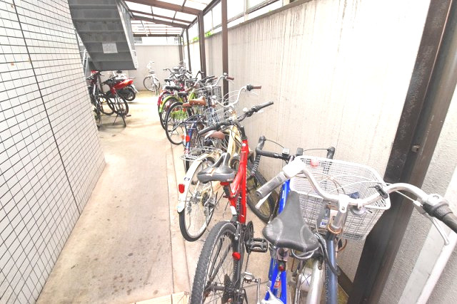 ラパンプラスのその他共用部分|自転車置き場