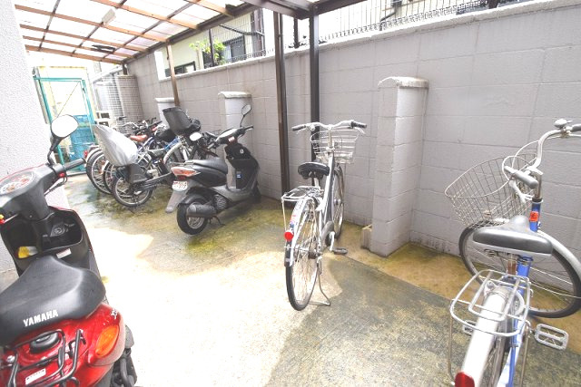 ラパンプラスのその他共用部分|自転車置き場あります