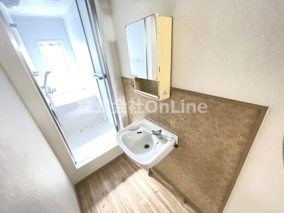 【洗面所】 | 永和ハイツ | 忙しい朝には欠かせない洗面所です