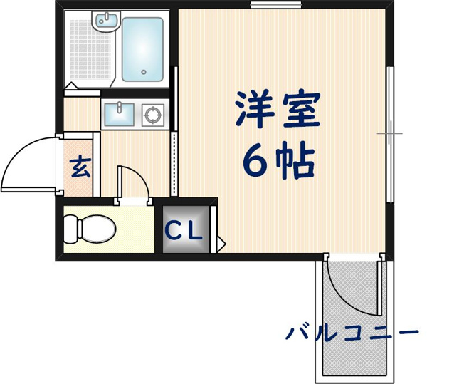 【間取り】 | 雅ハイツII