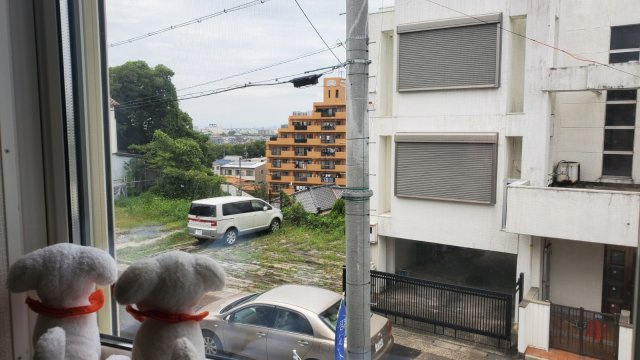 第2守山区西城　2号棟【仲介手数料無料】西城小学校・守山中学校　　新築一戸建ての展望|7/27撮影
LINEからのお問い合わせが楽ちんだワン♪