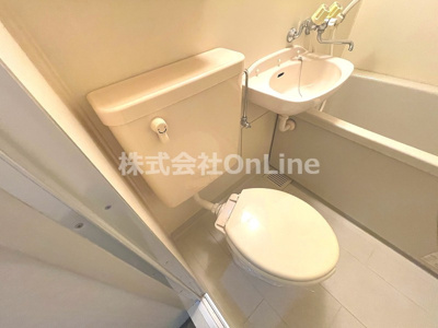 【トイレ】 | CTビュー八戸ノ里 | 落ち着いたトイレです