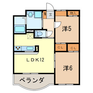 【間取り】 | ミルフィーユふじみ野弐番館 | 間取り図