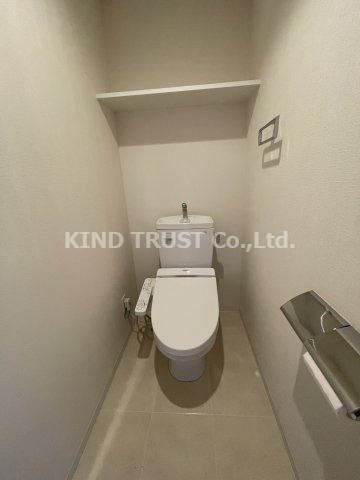 ラルーチェ北梅田のトイレ|コンパクトで使いやすいトイレです