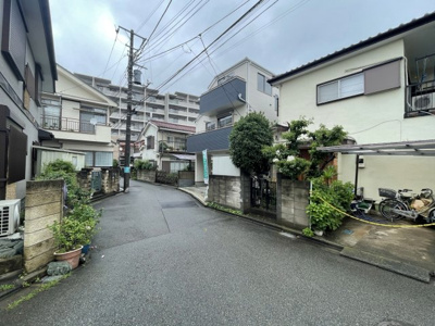 【前面道路含む現地写真】 | 府中市住吉町5丁目新築戸建て