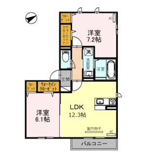 【間取り】 | カーサ　ワイオリ