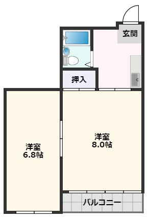 【間取り】 | 上田ハイツ