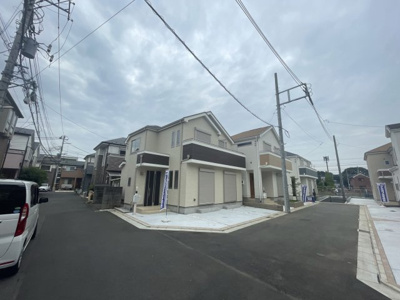【前面道路含む現地写真】 | 府中市矢崎町3丁目新築戸建て6棟　A号棟