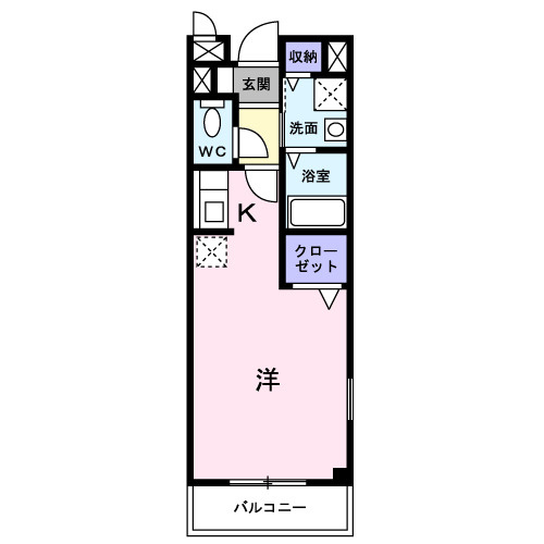 レーク　ウッドの間取り