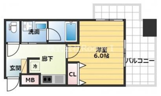 【間取り】 | ISM谷町六丁目（旧プライムアーバン安堂寺