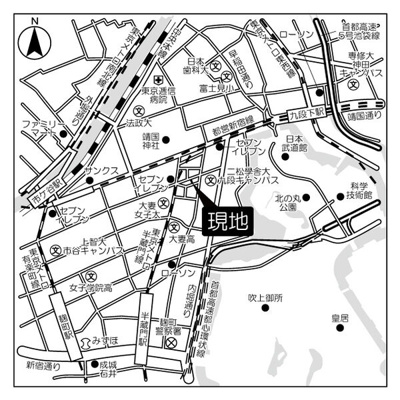 【地図】 | HAMILTON　PLACE（ハミルトンプレイス）