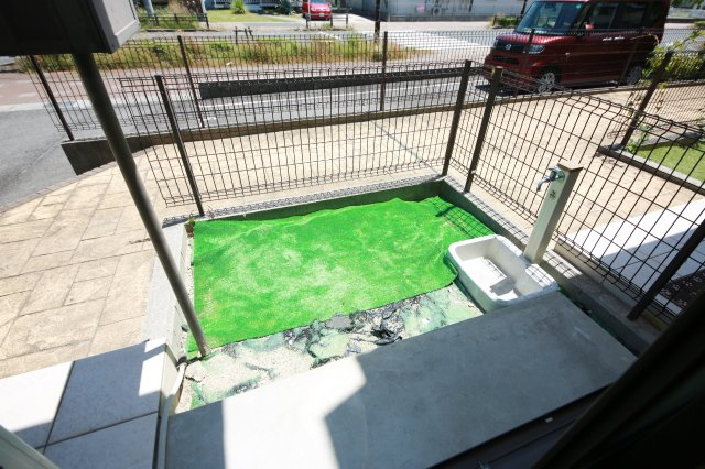 Carpa　Calaの庭