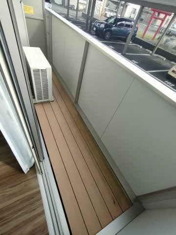 ヒルズレジデンシャルFのバルコニー