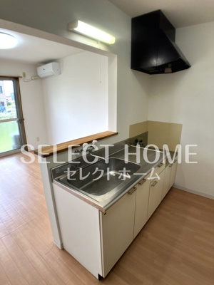 【キッチン】 | リバーサイドαⅡ | 使いやすいキッチンです