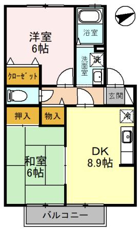 【間取り】 | セジュール山の手