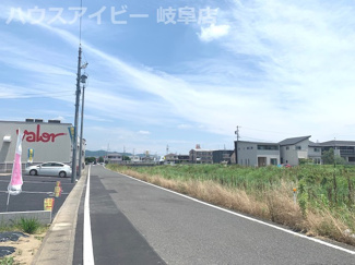 【展望】 | 岐阜市北島　新築建売全4棟　バローのすぐ隣！お買い物に便利！圧迫感のない周辺環境！お車も停めやすいです♪