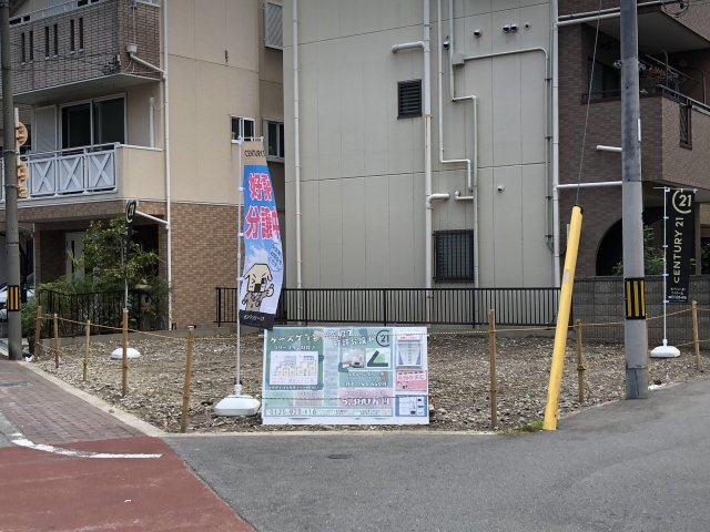 ＳＡＮＳＥＥＤ高殿7の前面道路含む現地写真|閑静な住宅地の角地です◎