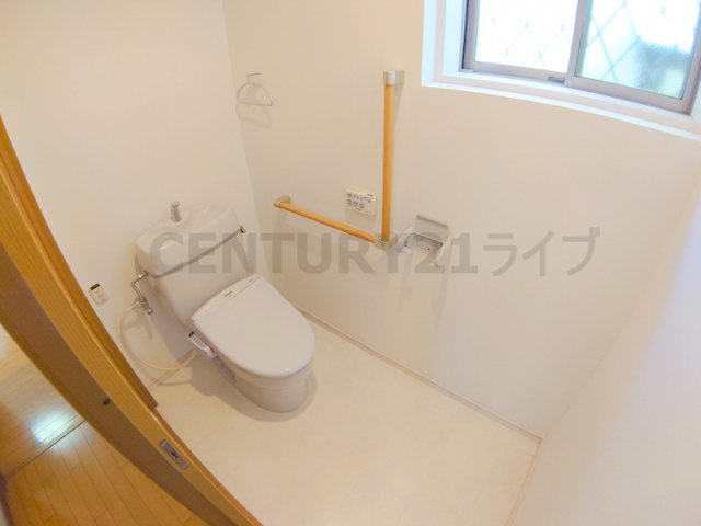【トイレ】 | 花屋敷1丁目貸家U