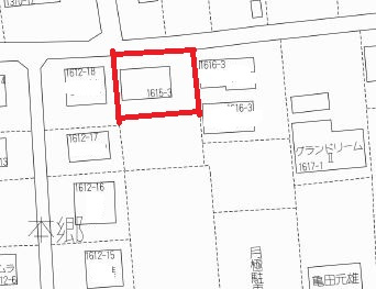 【地図】 | 楠町本郷中古戸建