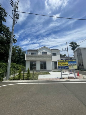 【前面道路含む現地写真】 | 日野市新町5丁目新築戸建て7棟現場1号棟