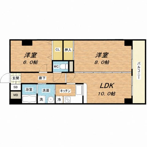 【間取り】 | ダイヤモンドパレス