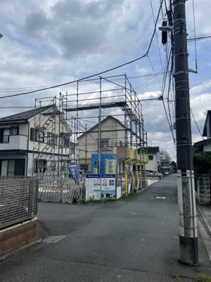 【前面道路含む現地写真】 | 日野市日野台5丁目新築戸建て