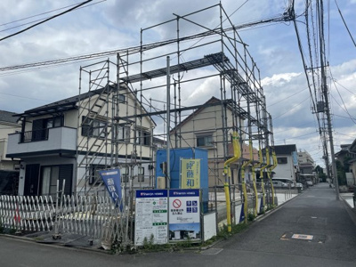 【前面道路含む現地写真】 | 日野市日野台5丁目新築戸建て