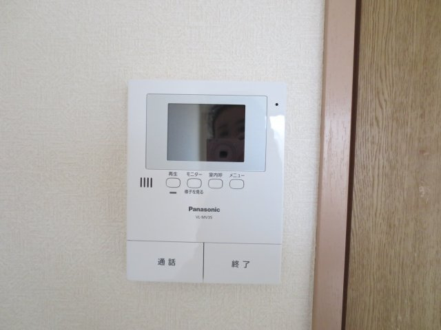 【セキュリティ】 | みずきコート | TVモニター付きインターホン。